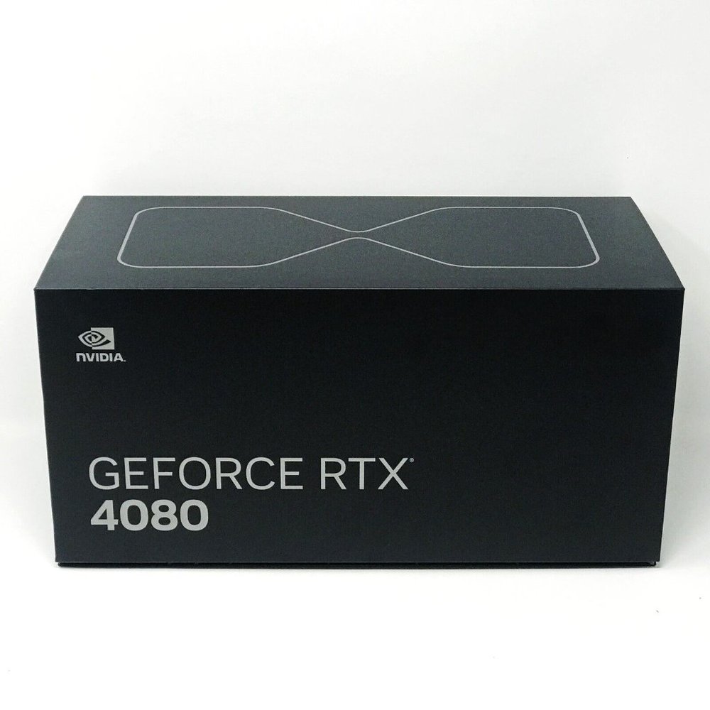 NVIDIA GeForce RTX 4080 Founders Edition 16GB GDDR6X Graphics Card Titan Black